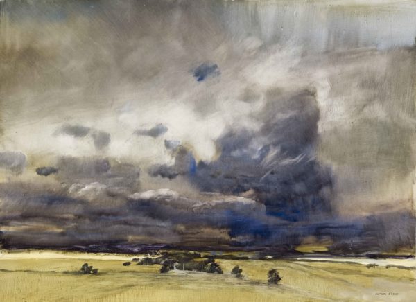 3. Storm over the Grampians, 2015, oil on board, © James Morrison _ Eye of the Storm (1)